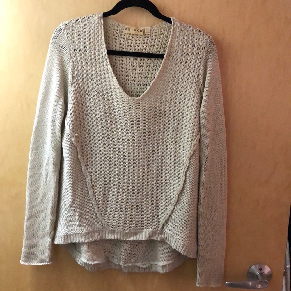 Textured Knit Sweater